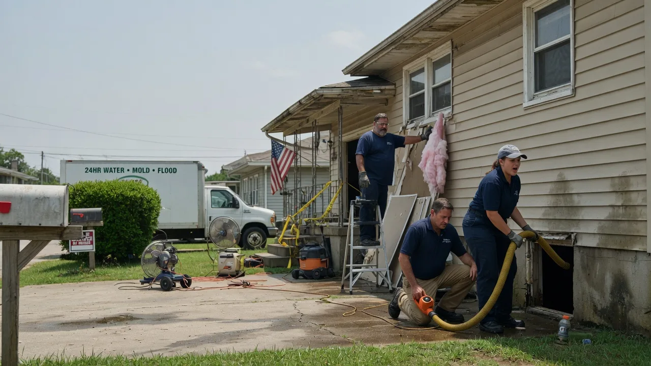 Water Damage Repair in Iraan, TX near me
